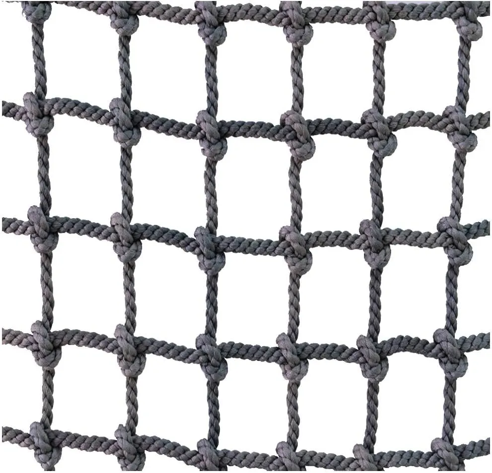 Outdoor Climbing Net for Kids and Adult,Climbing Net for Swing Set, Heavy Duty Rope Outdoor Cargo Webbing Net(10mm-10cm,3X4m/9.8X13.12ft)
