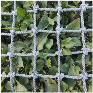 Outdoor Climbing Net for Kids and Adult,Climbing Net for Swing Set, Heavy Duty Rope Outdoor Cargo Webbing Net,Military Climbing Cargo Net (Color : 8mm-10cm, Size : 1X4m/3.3X13.12ft)