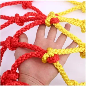 Outdoor Climbing Net for Kids and Adult,Climbing Net for Swing Set, Heavy Duty Rope Outdoor Cargo Webbing Net,Military Climbing Cargo Net(10mm-12cm,1X8m/3.3X24.25ft)