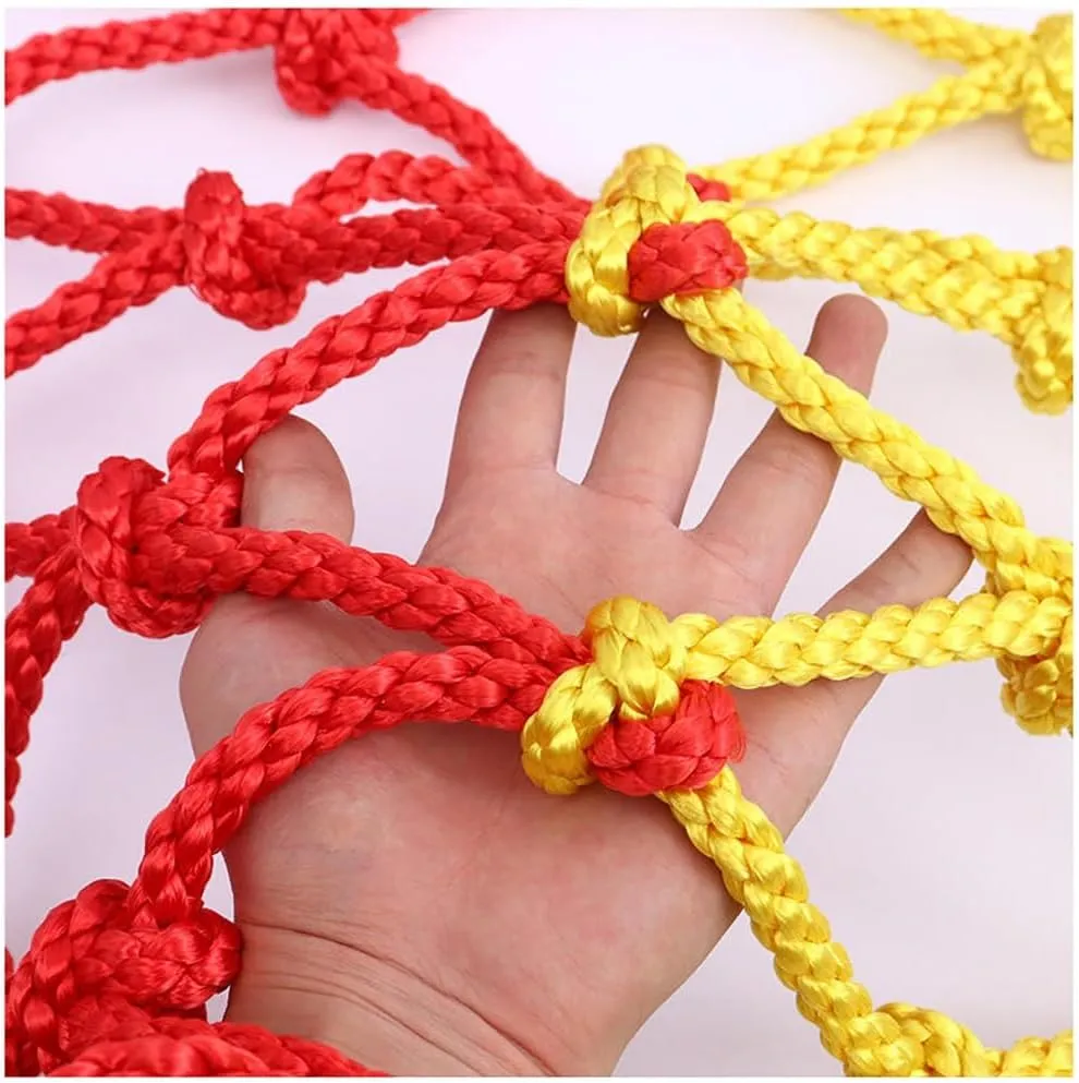 Outdoor Climbing Net for Kids and Adult,Climbing Net for Swing Set, Heavy Duty Rope Outdoor Cargo Webbing Net,Military Climbing Cargo Net(10mm-12cm,1X8m/3.3X24.25ft)