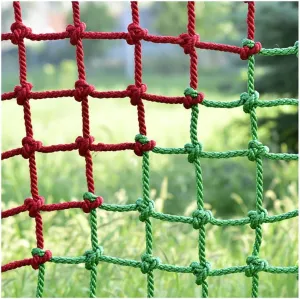 Outdoor Climbing Net for Kids and Adult,Climbing Net for Swing Set, Heavy Duty Rope Outdoor Cargo Webbing Net,Military Climbing Cargo Net(14mm-16cm,1X7m/3.3X22.97ft)