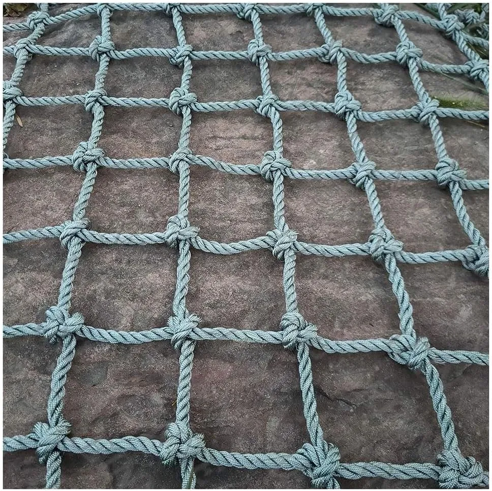 Outdoor Climbing Net for Kids and Adult,Climbing Net for Swing Set, Heavy Duty Rope Outdoor Cargo Webbing Net,Military Climbing Cargo Net(8mm*10cm,1X5m/3.3X16.4ft)