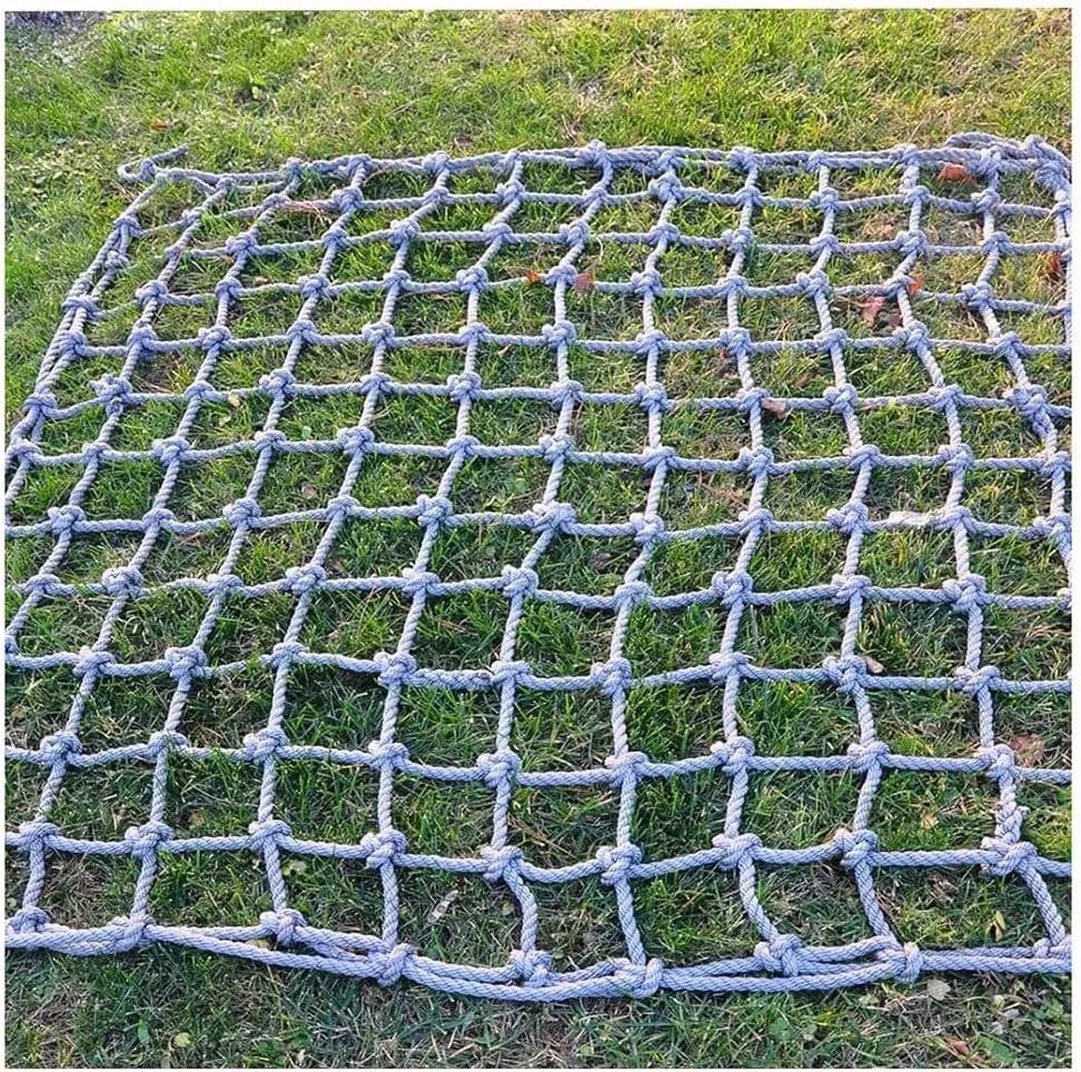 Outdoor Climbing Net for Kids and Adult,Climbing Net for Swing Set, Heavy Duty Rope Outdoor Cargo Webbing Net,Military Climbing Cargo Net(8mm*12cm,1X10m/3.3X32.81ft)