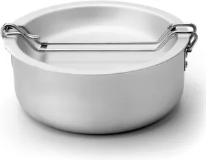Outdoor Cookware Set High Hardness Oxidized Aluminum Camping Pots and Pans Compact Convenient Lightweight Portable for Camping Hiking Backpacking Picnic