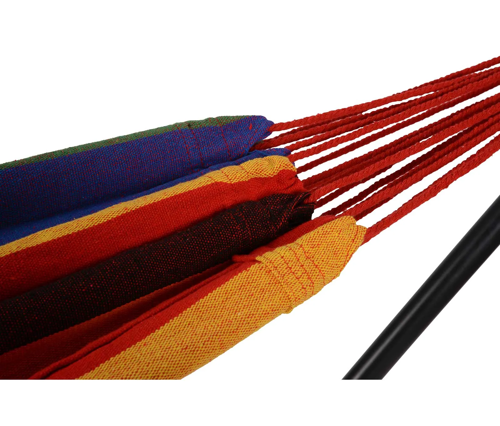 Outdoor Leisure Tropical Hammock and Frame - Stripe