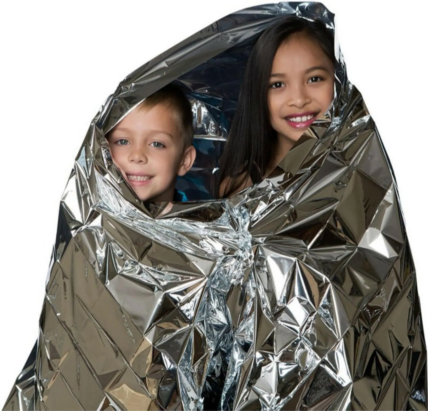Outdoor Portable PET Silver First aid Blanket Emergency Blanket lifesaving Insulation Blanket Survival Outdoor Products