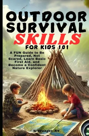 Outdoor Survival Skills for Kids 101: A Fun Guide to Be Prepared, Not Scared, Learn Basic First Aid and Become a Confident Nature Explorer Hardcover – December 4, 2024