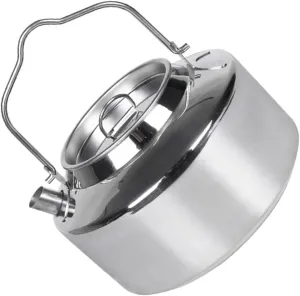 Outdoor Tea Pot Portable Stovetop Kettle Camping Water Kettle Stainless Steel Cookware Large Capacity Durable and Easy to Clean