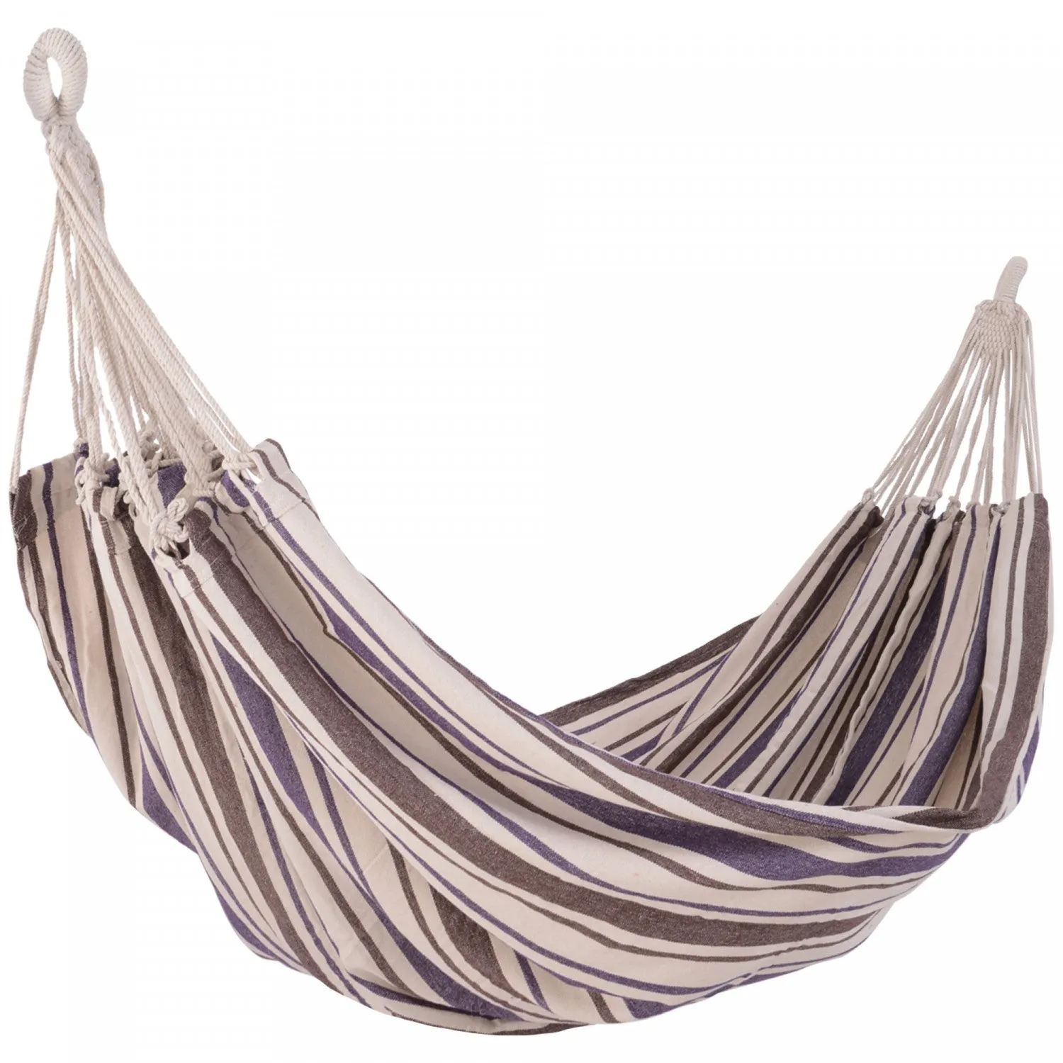 Outsunny 83"x59" Outdoor Hammock Bed Swing Chair, Patio Lounge Garden Camping Hiking Travel Hammock |Outsunny 83 "x 59" Double Hamac Lit Jardin Camping Randonnee Mobilier, Violet