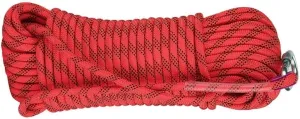 Parachute Rope Rescue Rope 10mm Static Rope Heavy Duty Rock Climbing Rope Escape Utility Cord for Rappelling,Mountaineering, Caving, Indoor Outdoor Camping (Color : Red, Size : 10mm x 120m)