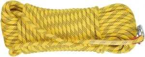 Parachute Rope Rescue Rope 10mm Static Rope Heavy Duty Rock Climbing Rope Escape Utility Cord For Rappelling,Mountaineering, Caving, Indoor Outdoor Camping ( Color : Yellow , Size : 10mm x 120m )