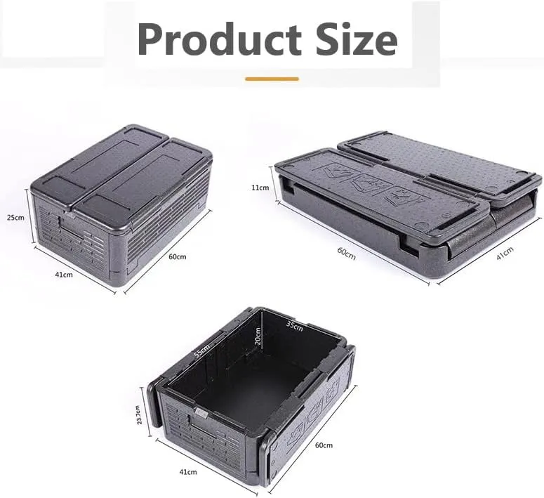 Party Special Cold Box, Foldable Insulation Box Portable Car Cooler, Suitable for Camping, Travel, Fishing, Seaside