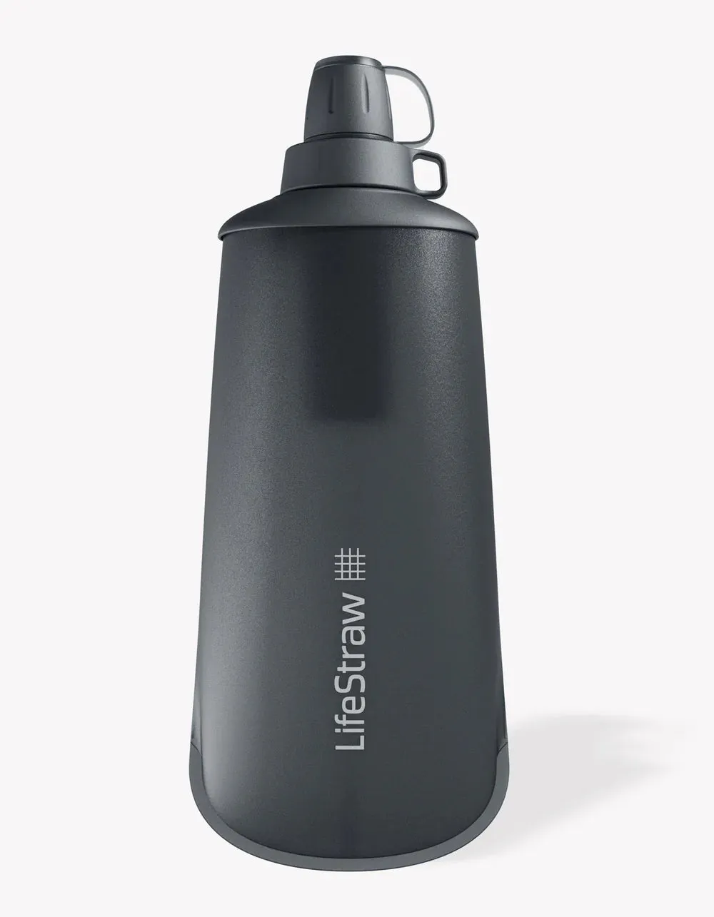 Peak SR Collapsible Squeeze Bottle 1L - Dark Gray