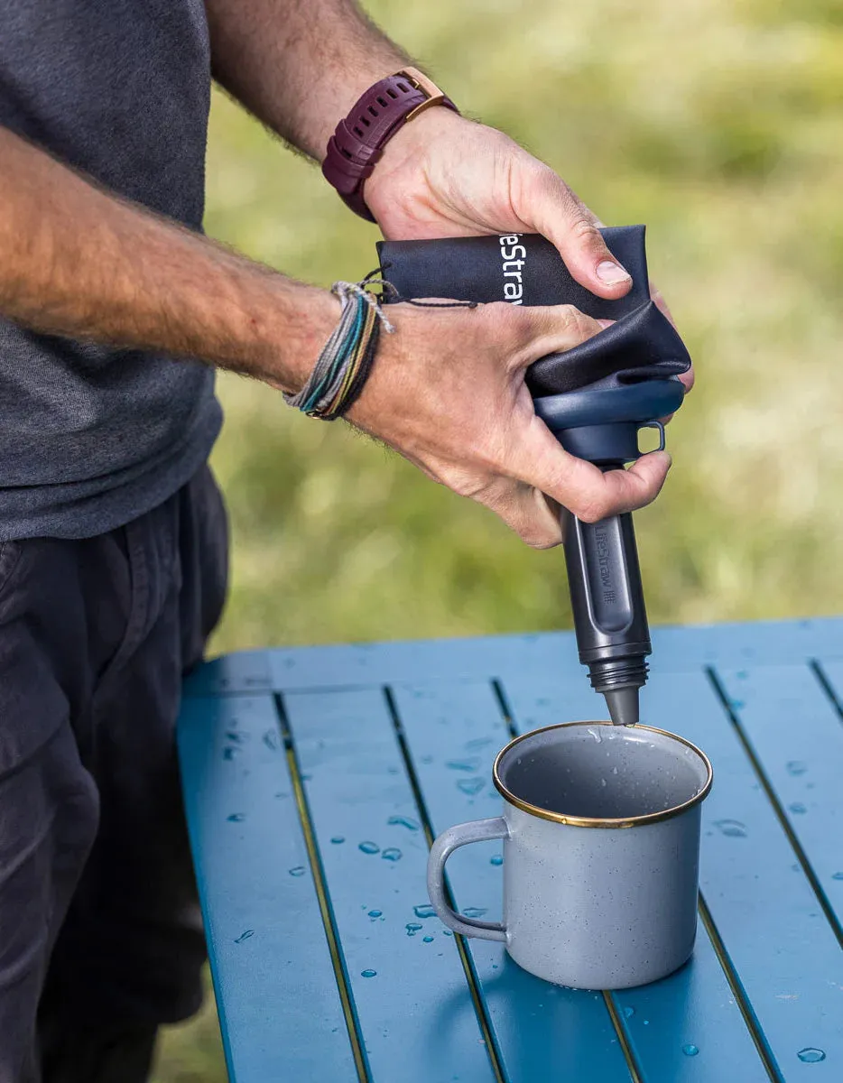 Peak SR Collapsible Squeeze Bottle 1L - Dark Gray