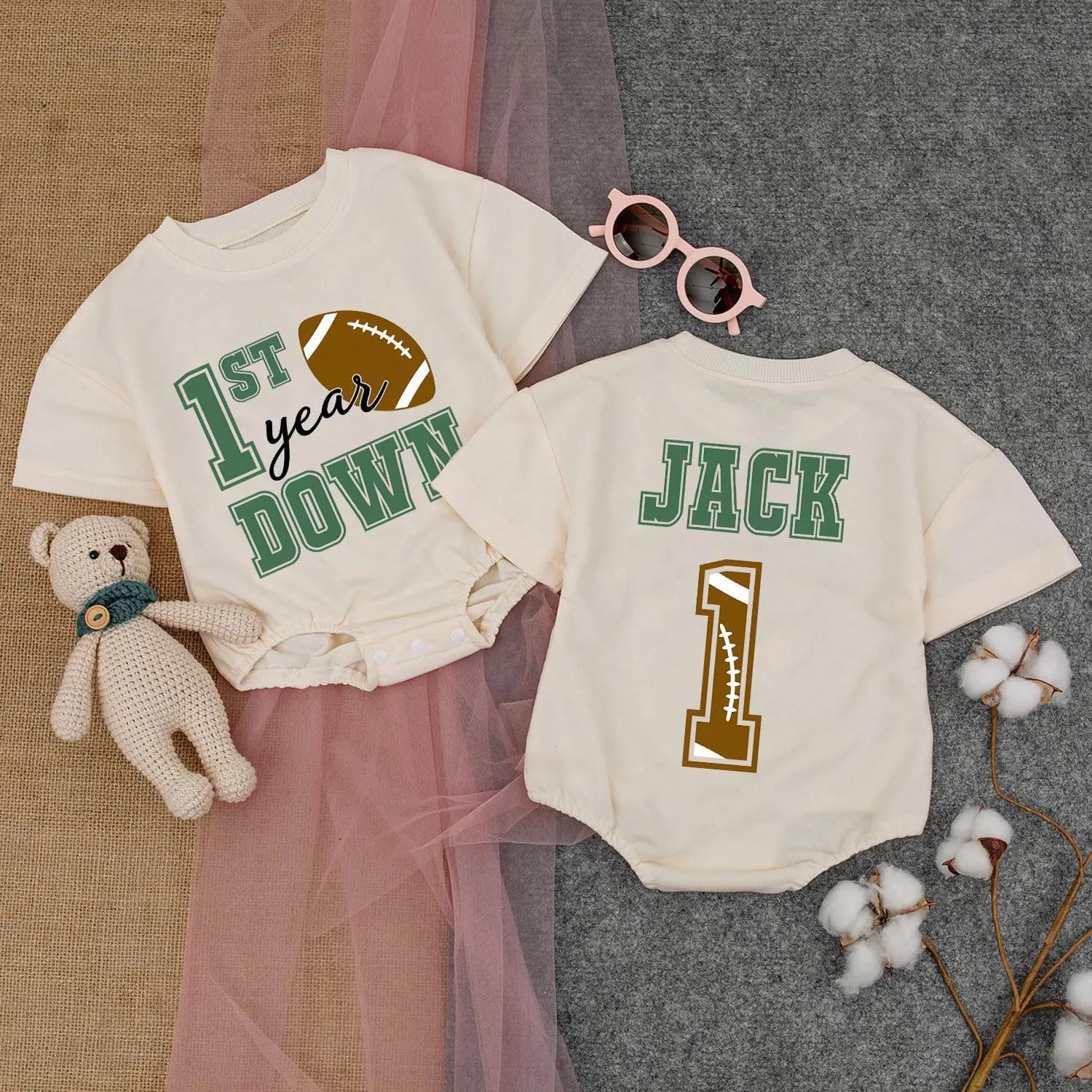 Personalized My First Rodeo Outfit Boy, 1st Birthday Boy Sweater Romper, First Birthday Gifts For Boys