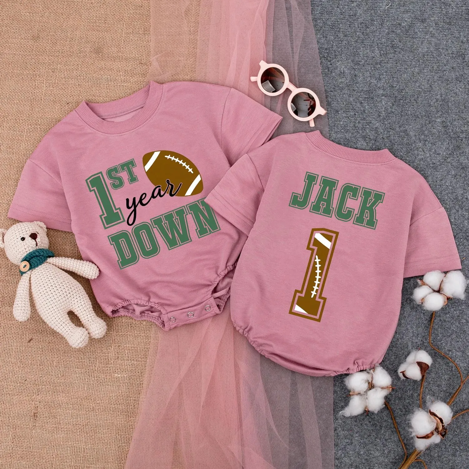 Personalized My First Rodeo Outfit Boy, 1st Birthday Boy Sweater Romper, First Birthday Gifts For Boys