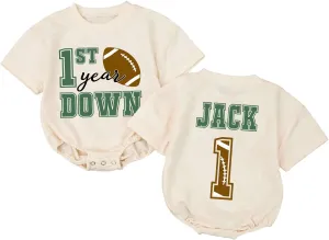 Personalized My First Rodeo Outfit Boy, 1st Birthday Boy Sweater Romper, First Birthday Gifts For Boys