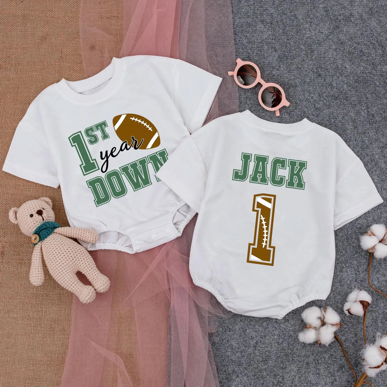 Personalized My First Rodeo Outfit Boy, 1st Birthday Boy Sweater Romper, First Birthday Gifts For Boys
