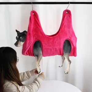 Pet Nails Trimming Pet Grooming Hammock by Dog Hugs Cat