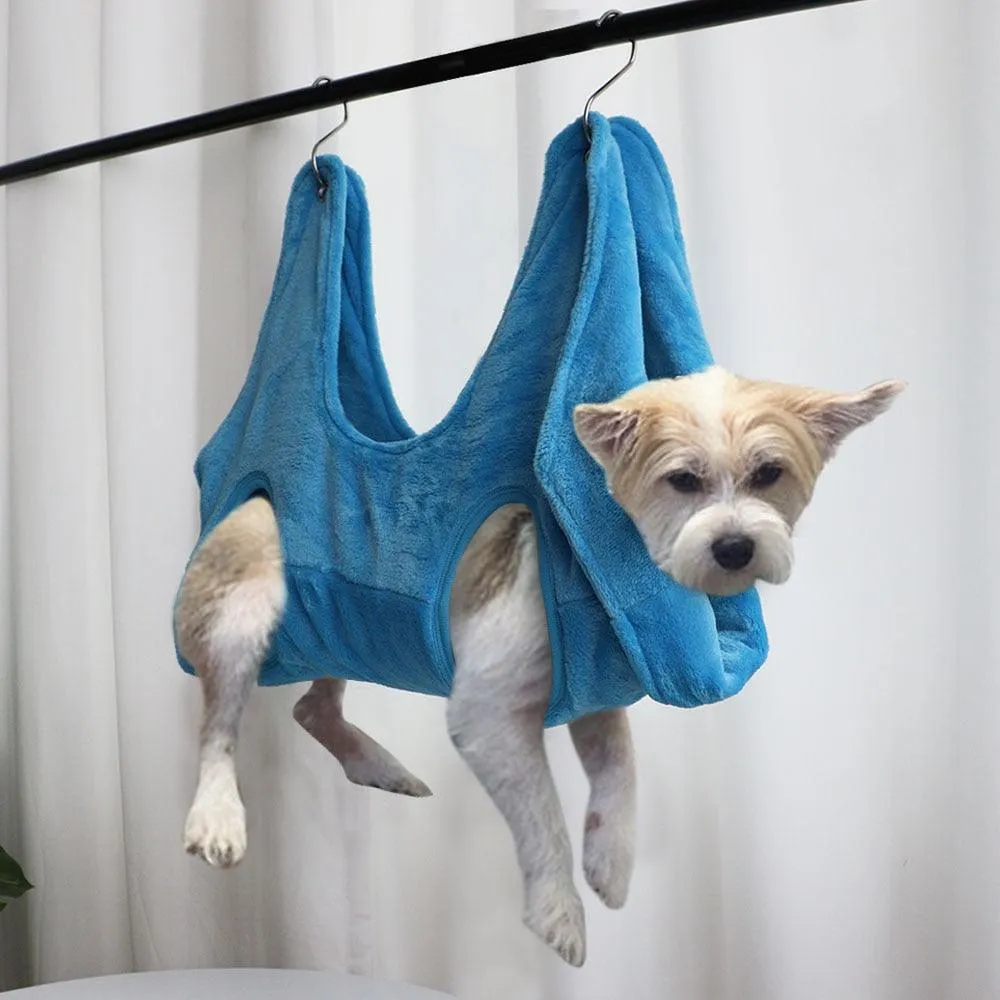 Pet Nails Trimming Pet Grooming Hammock by Dog Hugs Cat