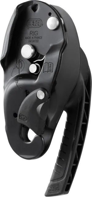 PETZL - RIG, Compact Self-Braking Descender