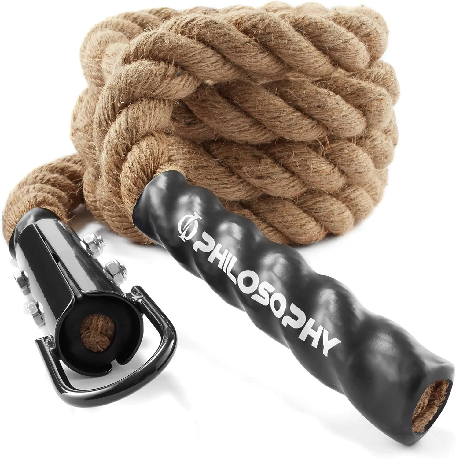 Philosophy Gym Indoor/Outdoor Exercise Climbing Rope - 1.5 Inch Diameter