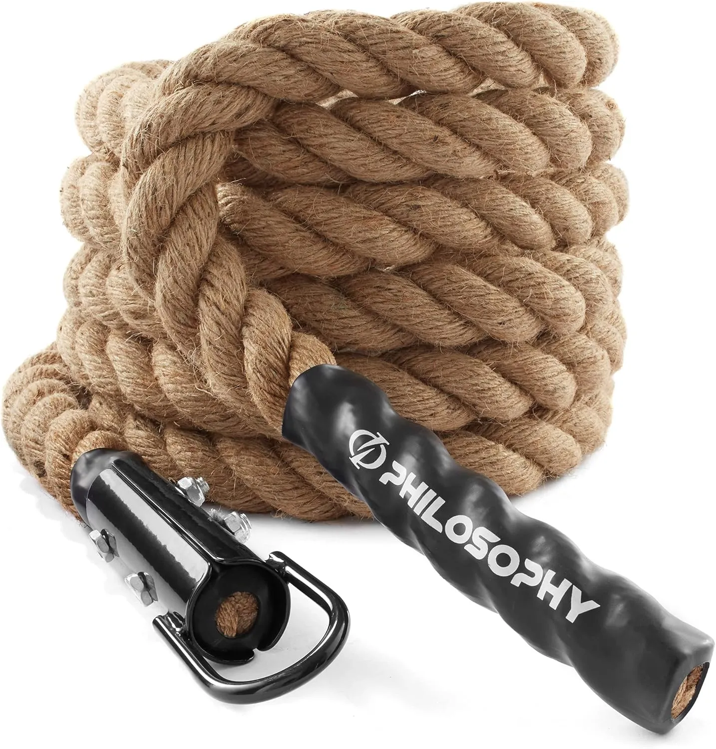 Philosophy Gym Indoor/Outdoor Exercise Climbing Rope - 1.5 Inch Diameter