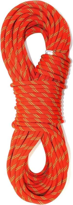PHRIXUS Static Climbing Rope Safety Nylon Kernmantle Rope for Outdoor Indoor Climbing Rope Rappelling Equipment Rope Survival Cord UIAA Certified