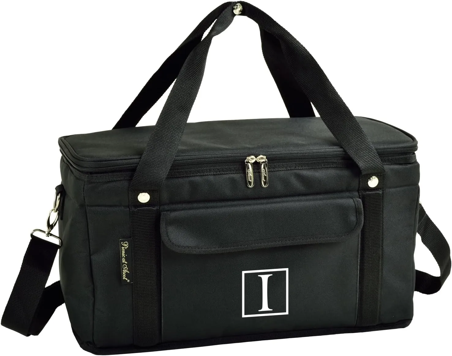 Picnic at Ascot Personalized Monogrammed 42 Can Capacity Semi Rigid Collapsible Leakproof Cooler- Designed & Quality Approved in The USA