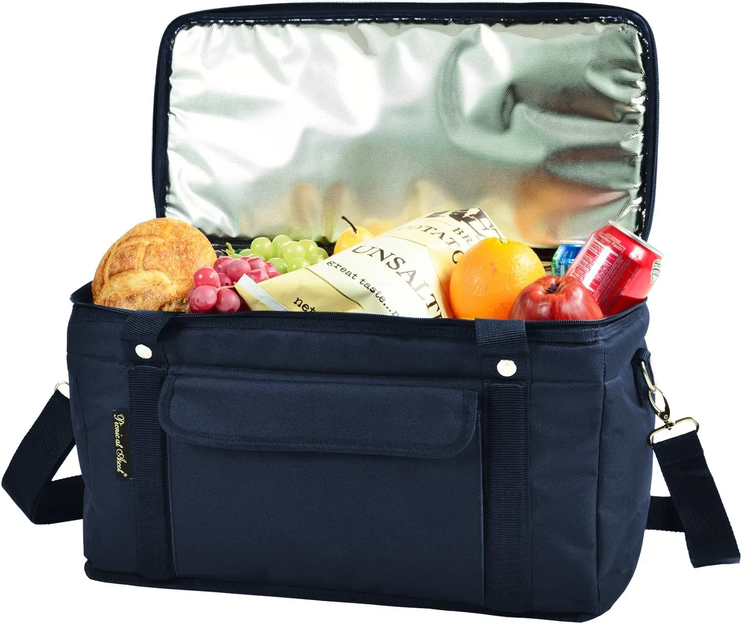 Picnic at Ascot Personalized Monogrammed 42 Can Capacity Semi Rigid Collapsible Leakproof Cooler- Designed & Quality Approved in The USA