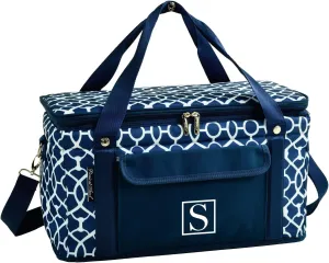 Picnic at Ascot Personalized Monogrammed 42 Can Capacity Semi Rigid Collapsible Leakproof Cooler- Designed & Quality Approved in The USA
