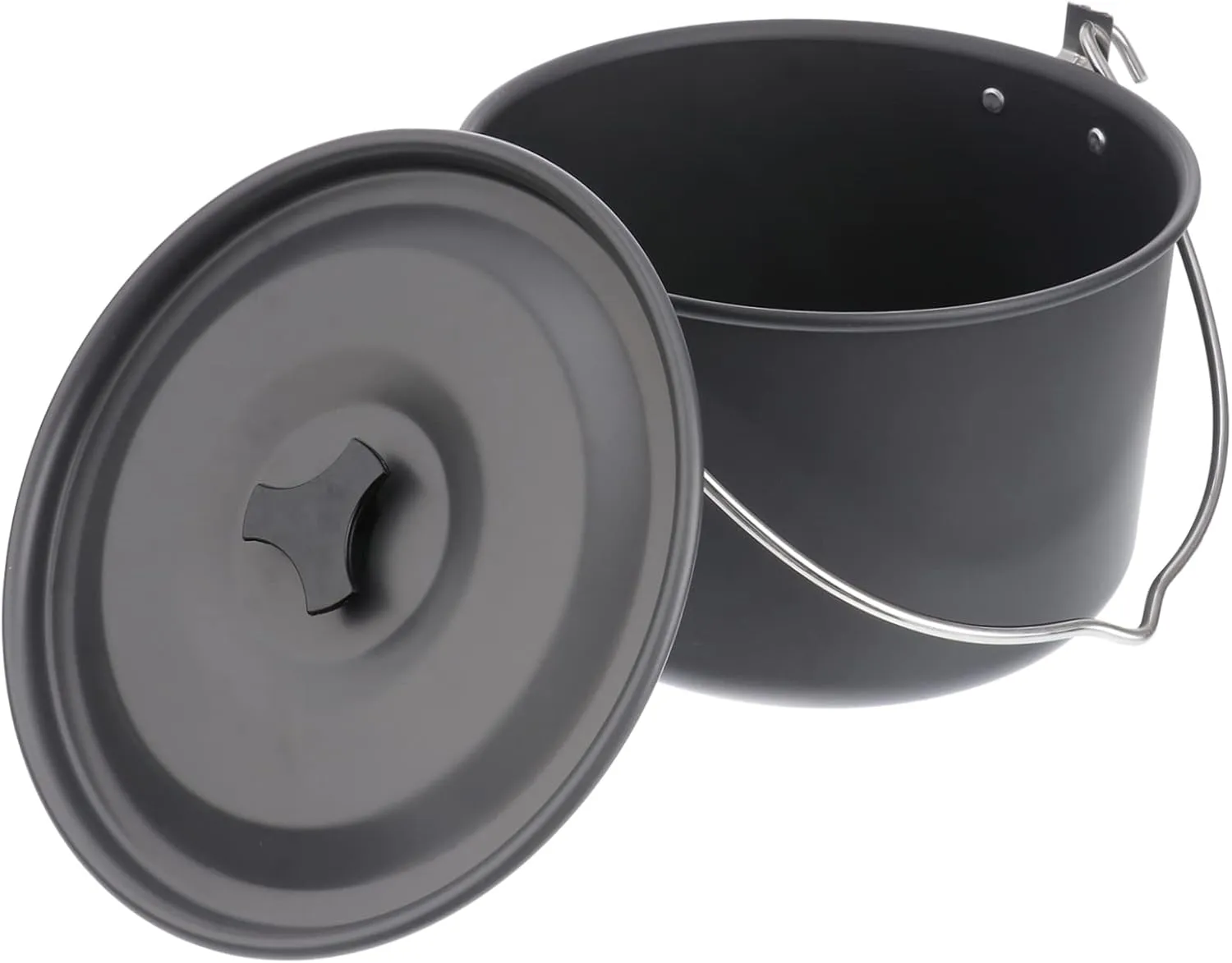 Picnic Cooking Utensil 4l Aluminum Camping Pot Mess Kit for Outdoor Cooking Hiking Gear