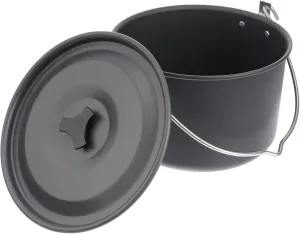 Picnic Cooking Utensil 4l Aluminum Camping Pot Mess Kit for Outdoor Cooking Hiking Gear