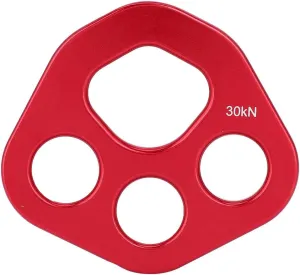 Pilipane Outdoor 4 Holes Rigging Plate Rock Climbing Multi Anchor Point Connector Gear