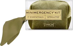 Pinch Provisions Velvet Minimergency Kit, for Her, Includes 17 Must-Have Emergency Essential Items, Compact, Multi-Functional Pouch, Gift for Parties and Birthdays