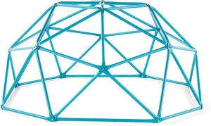 Play Deimos, Jungle Gym, Climbing Dome Toys for Toddlers, Outdoor Play Equipment, Monkey Bars for Kids, Playground, Durable, Metal, Rust Resistant, Easy Assembly, Ground Anchors, Ages 3 , Teal