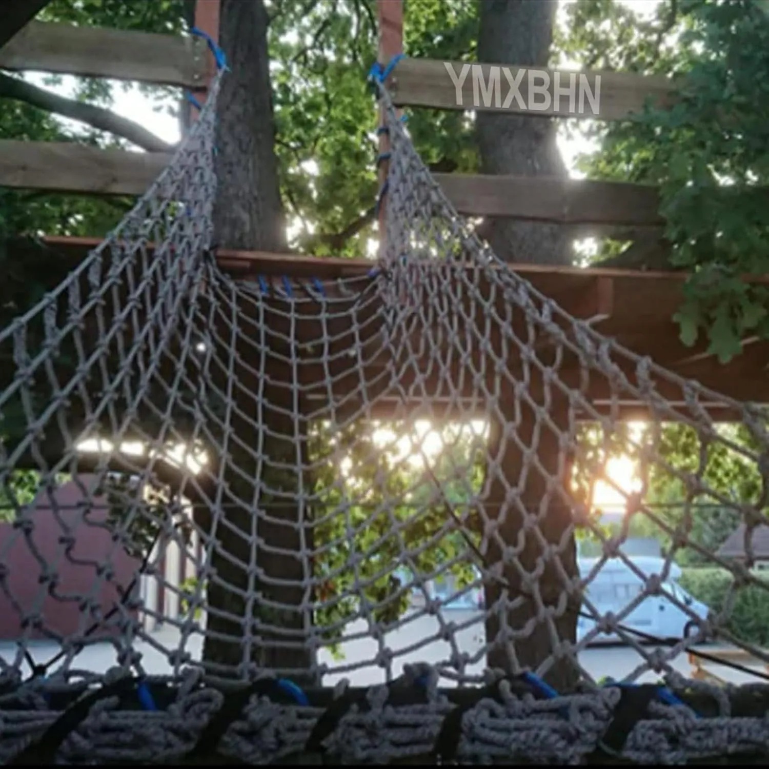 Playground Safety Net Climbing Rope Net for Kids Heavy Duty Climbing Cargo Net for Indoor/Outdoor Stair Balcony Railing Protection Net,1x9.5m(3.3x31.2ft)
