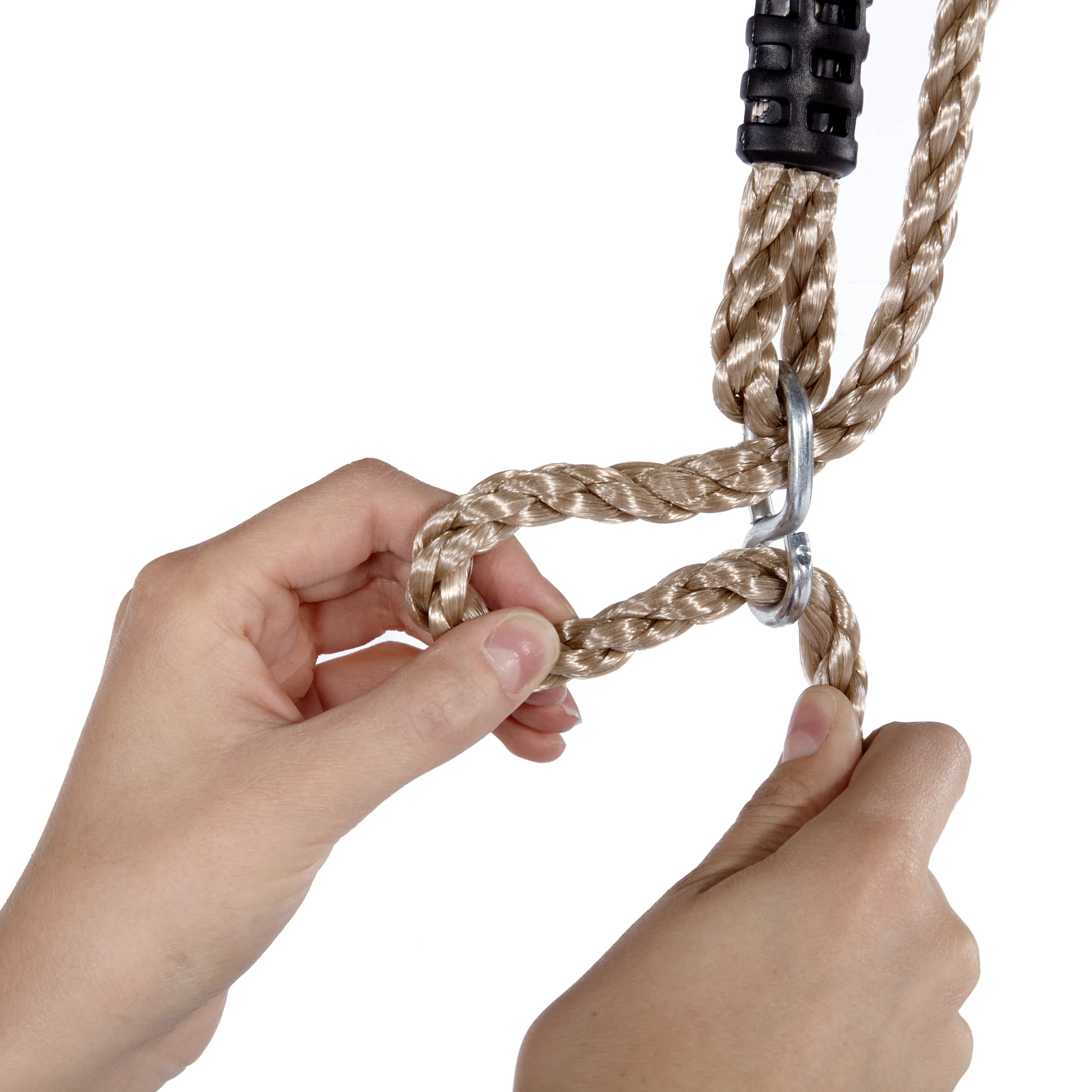 Plum® Triple Wooden Swing Set with Glider   Rope Ladder -Orang-Utan™