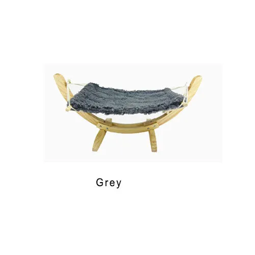 Plush Luxury Sway Cats Built-in features Hammock Large Attractive Dog Construction Hot Pet toy Wood Cat Anti WH assemble Soft Bed Easy 2020 Pets Big-value deals