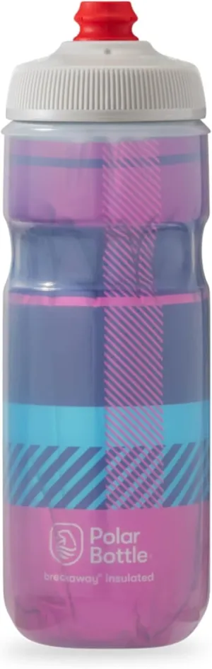 Polar Bottle Breakaway Insulated by HydraPak (20oz & 24oz) - BPA Free, Cycling & Sports Squeeze Water Bottle