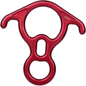 POPETPOP Climbing Gear: 50kn Aluminum Alloy Descender Rappel Ring for Outdoor Adventures