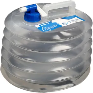 POPETPOP Folding Water Container 1pc Collapsible Water Bag Pe Material for Travel BBQ Emergency