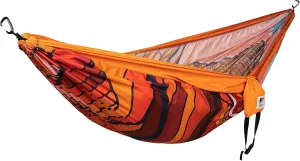 Portable Camping Hammock – Lightweight Single Hammock or Double Hammock for Indoors or Outdoors, Includes Carabiners and Tree Straps – Perfect Camping Accessory (Arches)