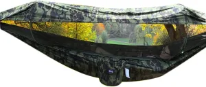 Portable Camping Hammock with Built-in Mosquito Net and Sun Shade - Lightweight Double Hammock for Outdoor Adventures