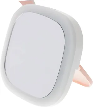 Portable Led Makeup Mirror for Travel Compact Pocket Mirror Light Rechargeable Cosmetic Accessory for Women for Anytime Anywhere