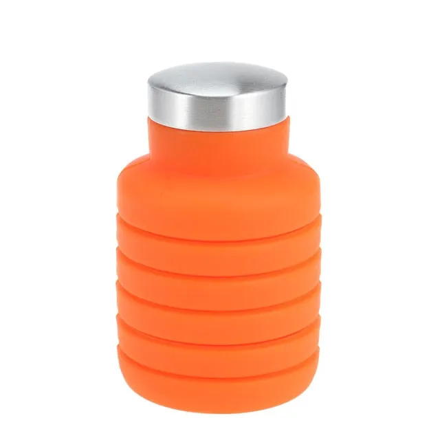 Portable Silicone Water Bottle