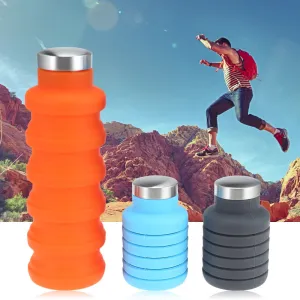 Portable Silicone Water Bottle