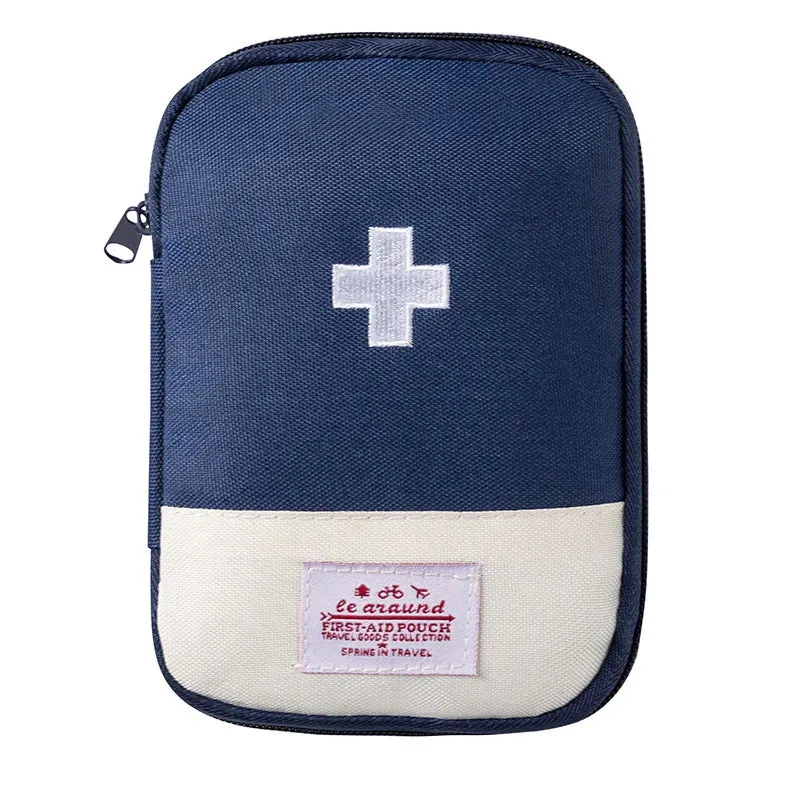 Portable Travel Outdoor First Aid Kit - Mini Medicine Bag for Camping and Household