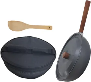 Practical Stockpot for Camping Aluminum Alloy Non-stick Pot Compact and Durable for Hiking Picnic
