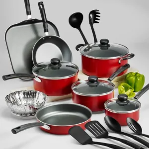 PrimaWare 18-Piece Nonstick Cookware Set